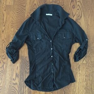 James Perse Black Shirt